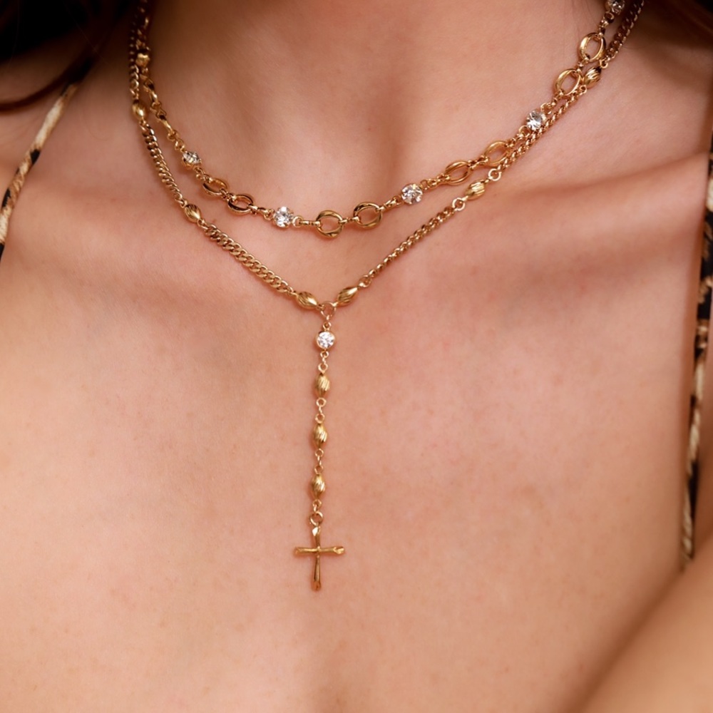 Choker with Rhinestones